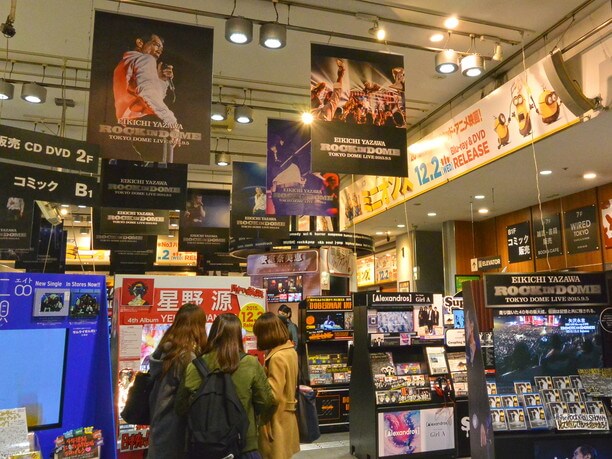 QFRONTの9フロアを占めるSHIBUYA TSUTAYA