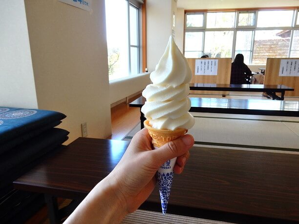 Have some delicious Soft serve ice cream in Hakodate